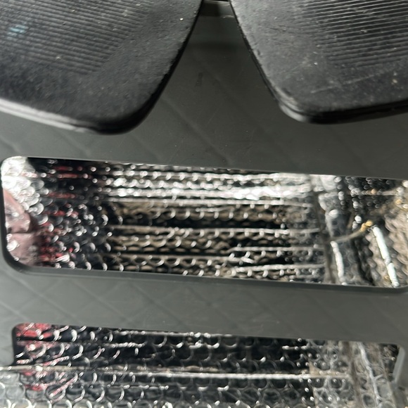 Steve Madden Women's Bandana Sandals - Red, Black, and Pink - Picture 7 of 9